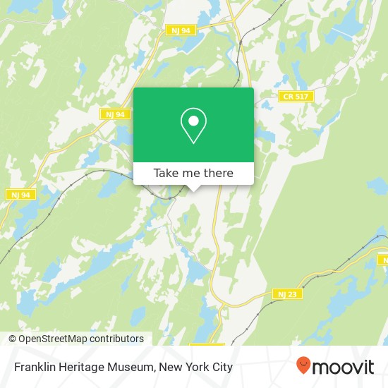 Mapa de Franklin Heritage Museum