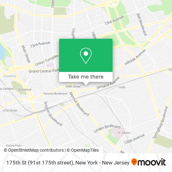 Mapa de 175th St (91st 175th street)