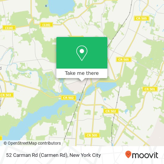 52 Carman Rd (Carmen Rd), Harrington Park, NJ 07640 map