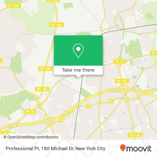 Professional Pt, 180 Michael Dr map