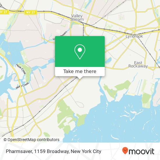 Pharmsaver, 1159 Broadway map