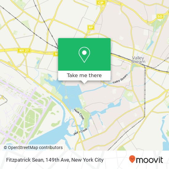 Mapa de Fitzpatrick Sean, 149th Ave