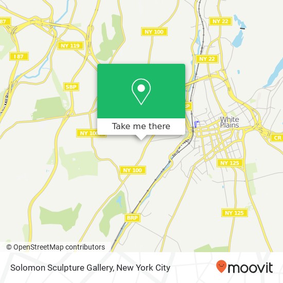 Mapa de Solomon Sculpture Gallery