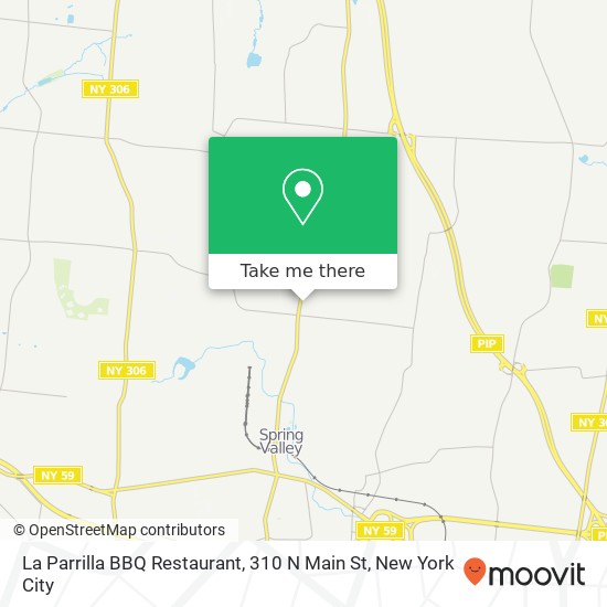 La Parrilla BBQ Restaurant, 310 N Main St map