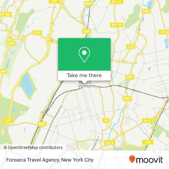 Fonseca Travel Agency map