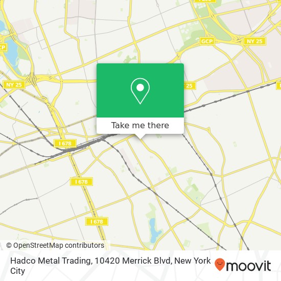 Hadco Metal Trading, 10420 Merrick Blvd map