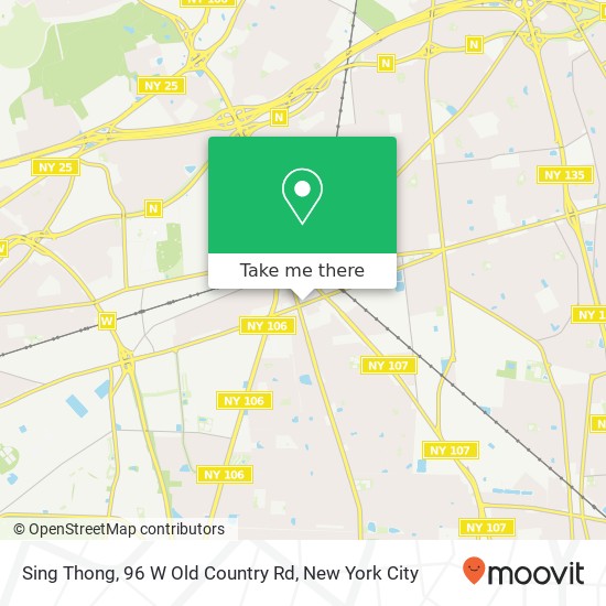 Sing Thong, 96 W Old Country Rd map