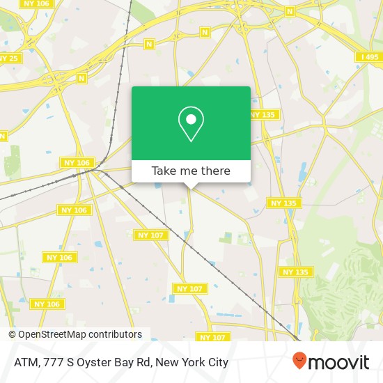 Mapa de ATM, 777 S Oyster Bay Rd