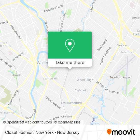 Closet Fashion map