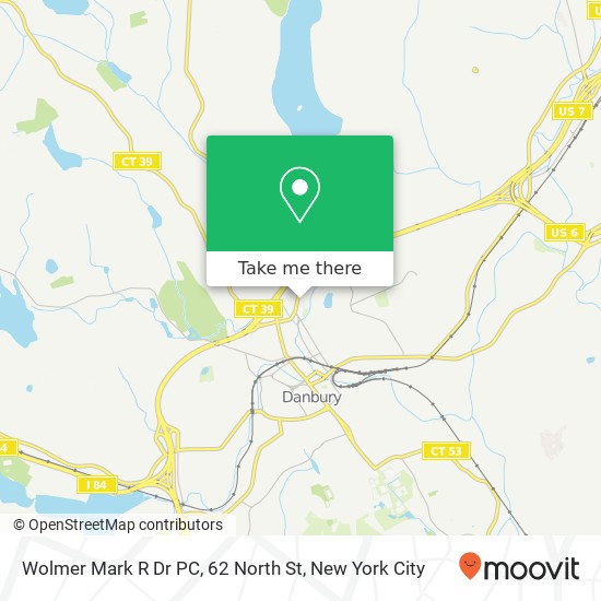 Mapa de Wolmer Mark R Dr PC, 62 North St