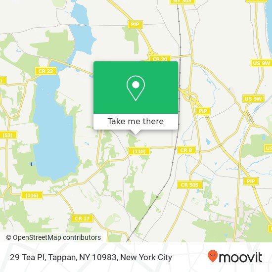 29 Tea Pl, Tappan, NY 10983 map