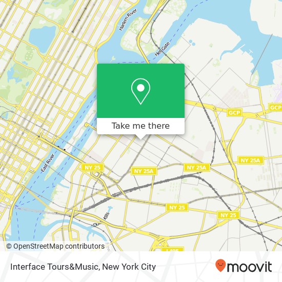 Interface Tours&Music map