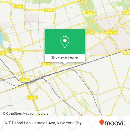 Mapa de N T Dental Lab, Jamaica Ave