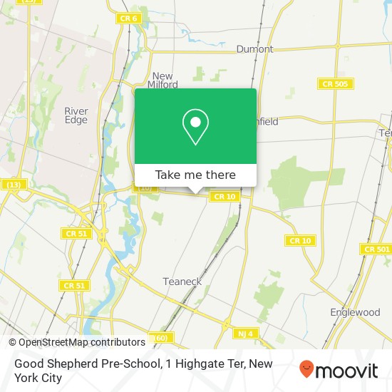 Mapa de Good Shepherd Pre-School, 1 Highgate Ter