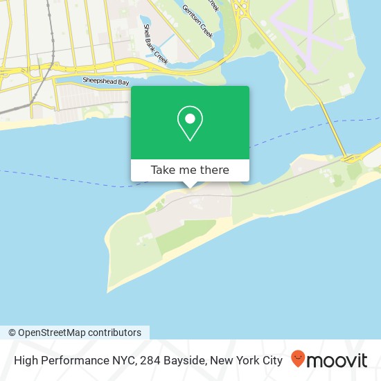 High Performance NYC, 284 Bayside map