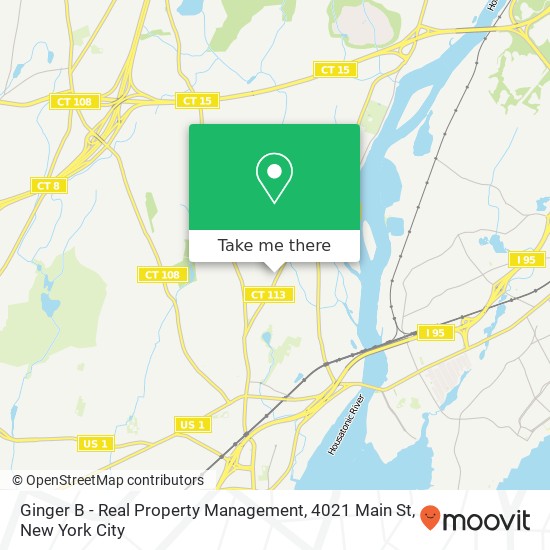 Mapa de Ginger B - Real Property Management, 4021 Main St