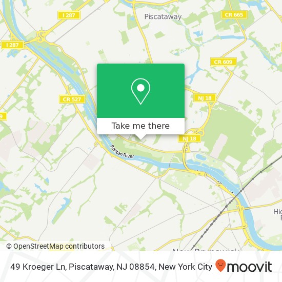 49 Kroeger Ln, Piscataway, NJ 08854 map