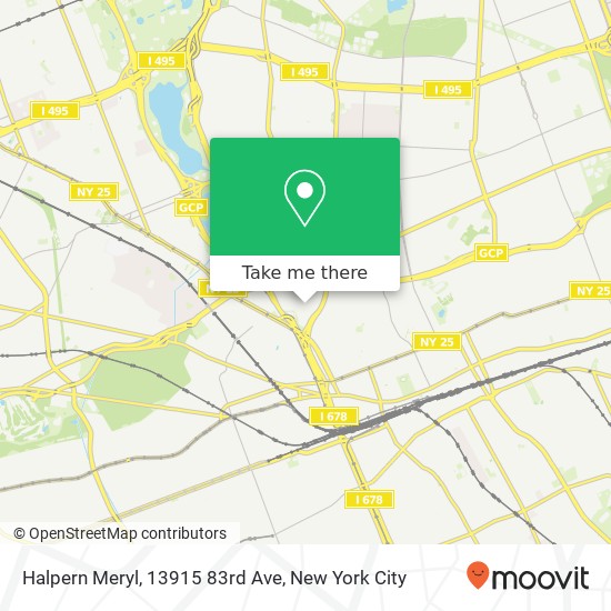 Mapa de Halpern Meryl, 13915 83rd Ave