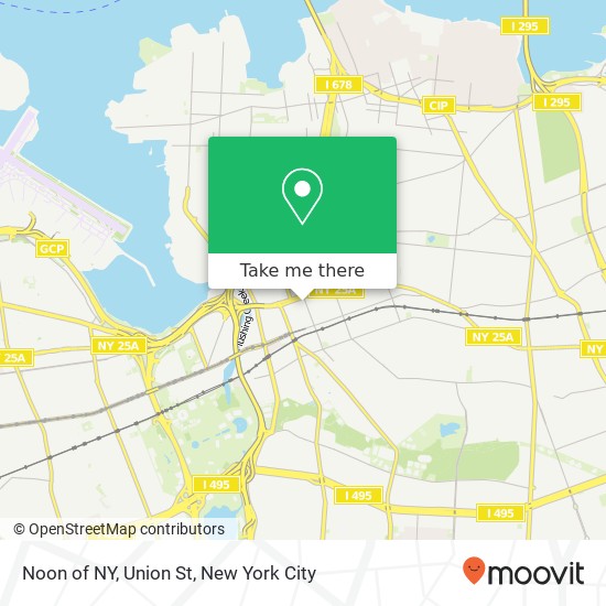 Mapa de Noon of NY, Union St