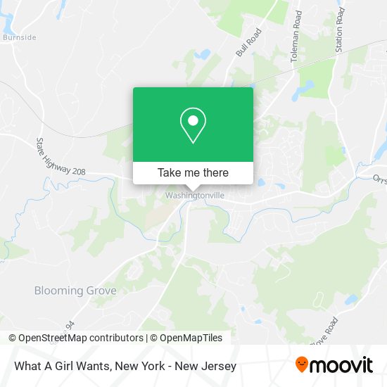 What A Girl Wants map