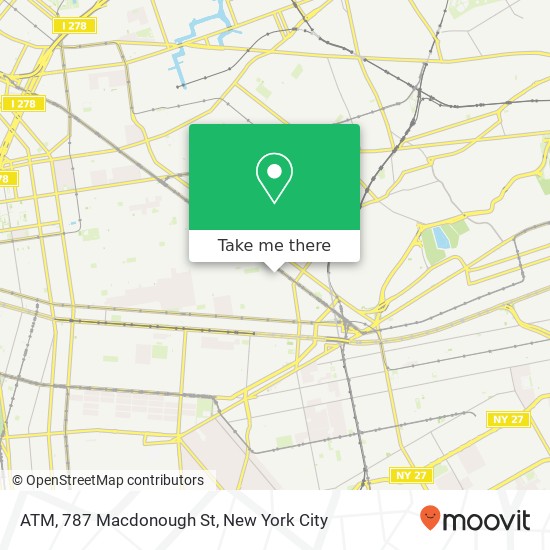 ATM, 787 Macdonough St map