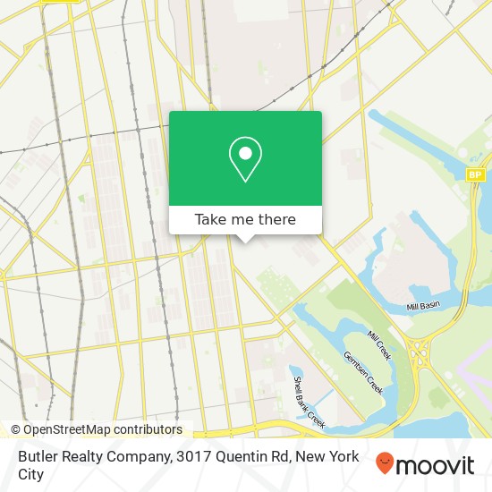 Butler Realty Company, 3017 Quentin Rd map