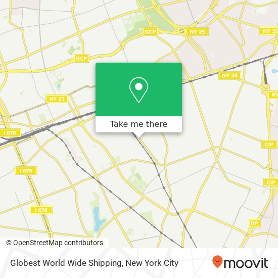 Globest World Wide Shipping, 11080 Dunkirk St map