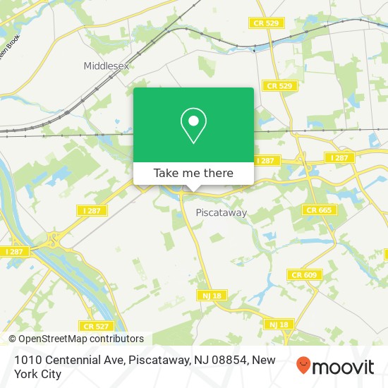 1010 Centennial Ave, Piscataway, NJ 08854 map