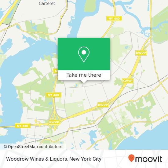 Woodrow Wines & Liquors map