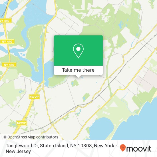 Tanglewood Dr, Staten Island, NY 10308 map