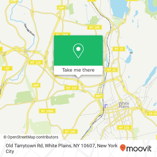 Old Tarrytown Rd, White Plains, NY 10607 map