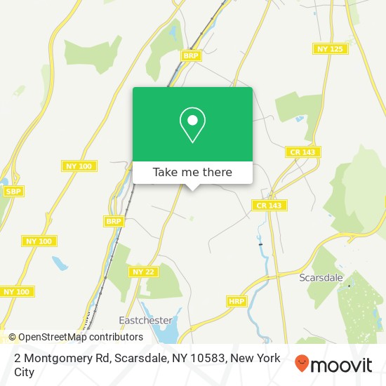 2 Montgomery Rd, Scarsdale, NY 10583 map