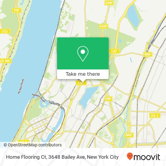 Home Flooring Ct, 3648 Bailey Ave map