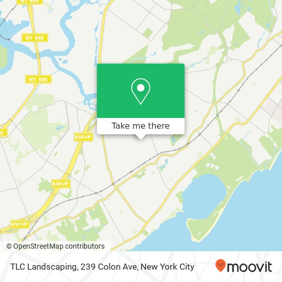 Mapa de TLC Landscaping, 239 Colon Ave