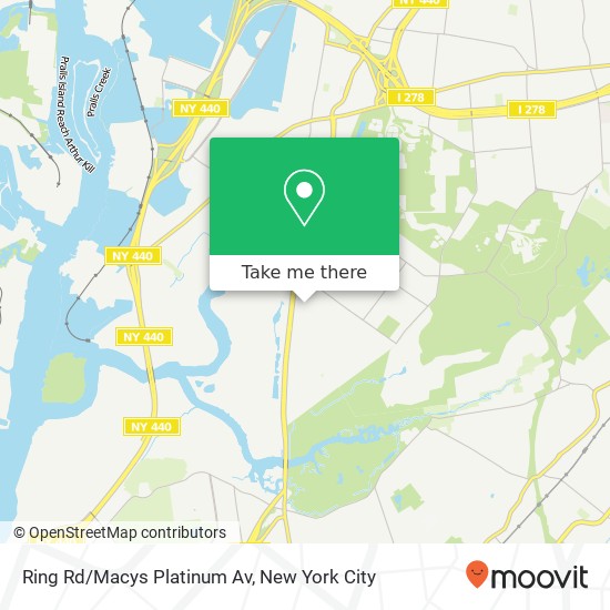 Mapa de Ring Rd/Macys Platinum Av