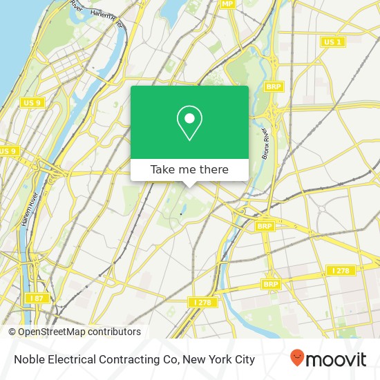 Noble Electrical Contracting Co map