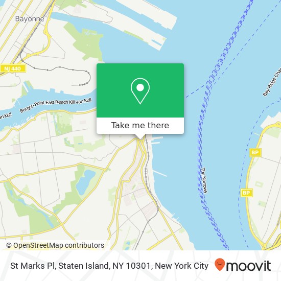 St Marks Pl, Staten Island, NY 10301 map