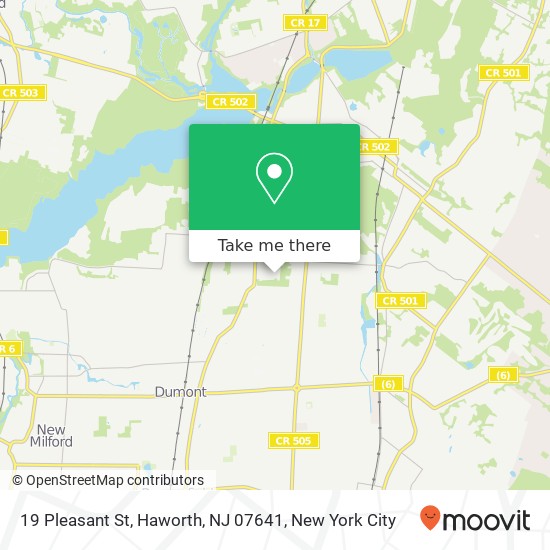 19 Pleasant St, Haworth, NJ 07641 map