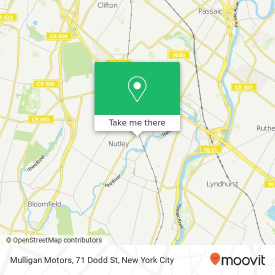 Mulligan Motors, 71 Dodd St map