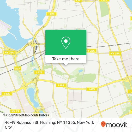 46-49 Robinson St, Flushing, NY 11355 map