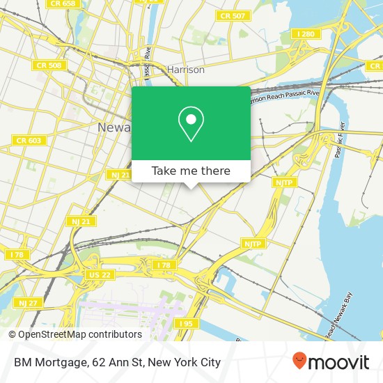 BM Mortgage, 62 Ann St map