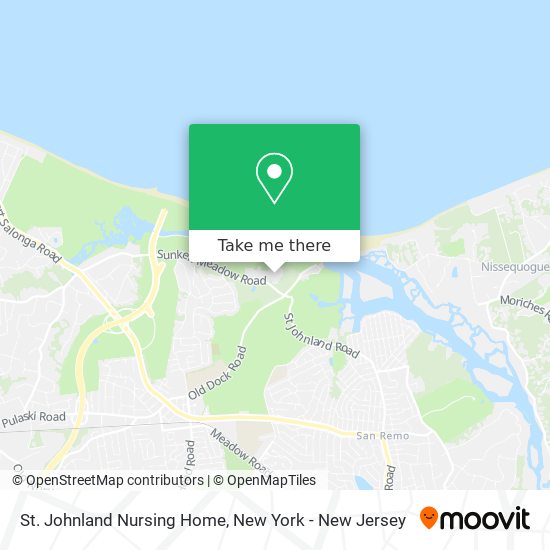 St. Johnland Nursing Home map