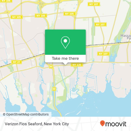 Verizon Fios Seaford map