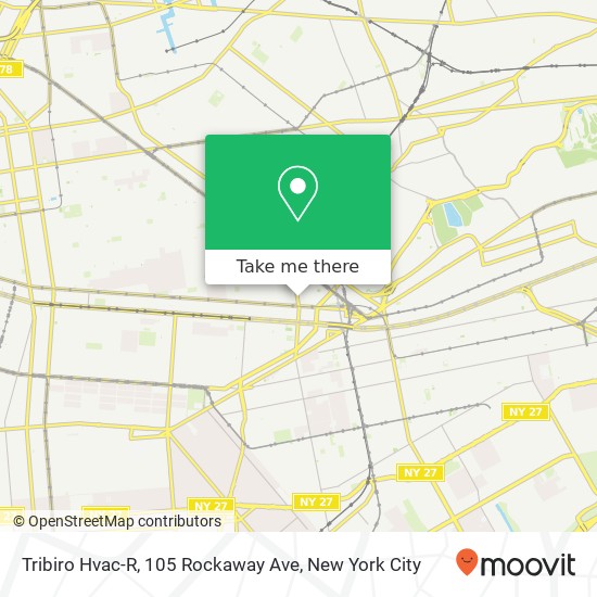 Tribiro Hvac-R, 105 Rockaway Ave map