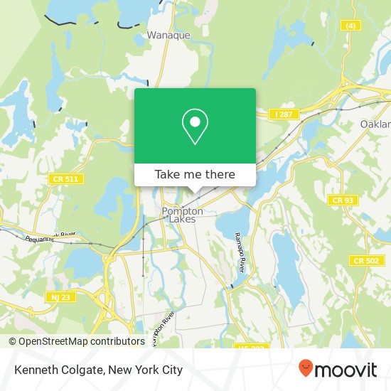 Kenneth Colgate map