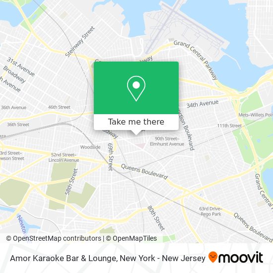 Mapa de Amor Karaoke Bar & Lounge