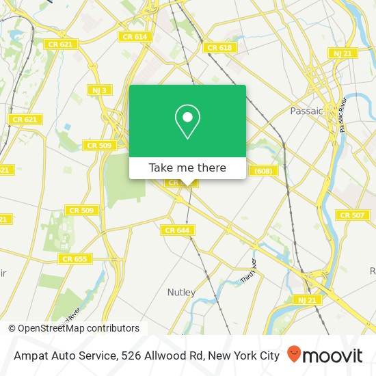 Mapa de Ampat Auto Service, 526 Allwood Rd