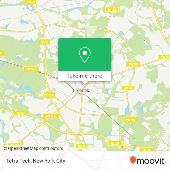 Mapa de Tetra Tech