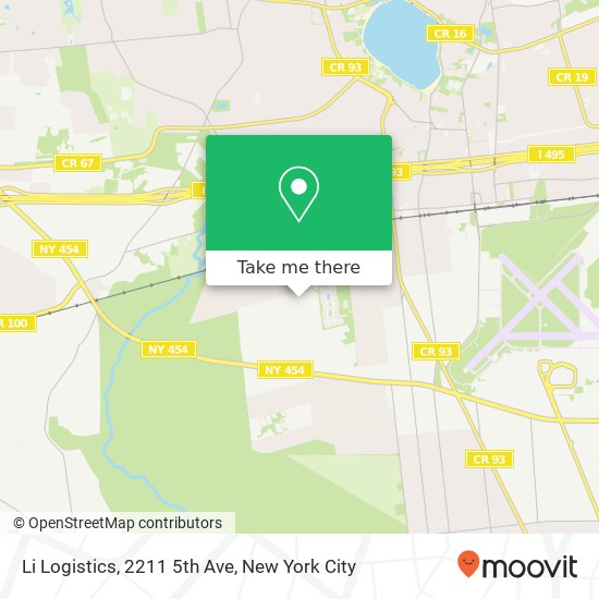 Li Logistics, 2211 5th Ave map