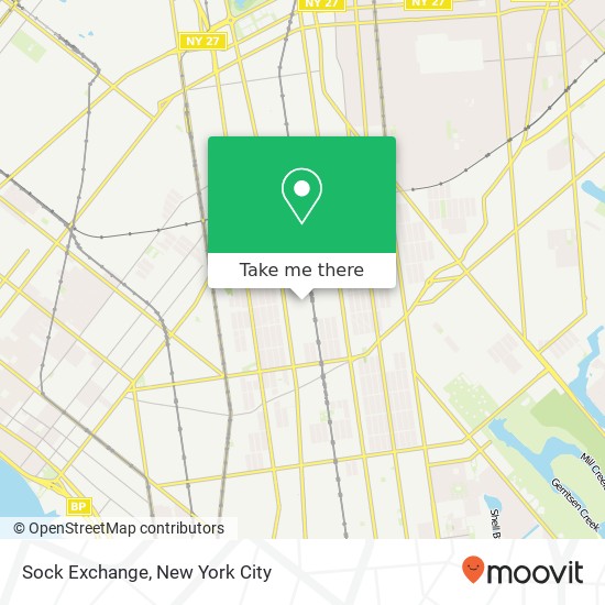 Sock Exchange map